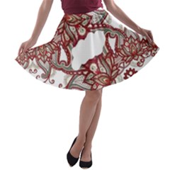 Im Fourth Dimension Instaforex A-line Skater Skirt by imanmulyana