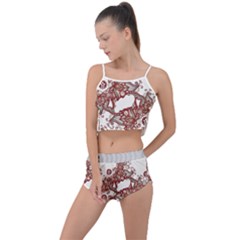 Im Fourth Dimension Instaforex Summer Cropped Co-ord Set by imanmulyana