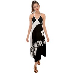 Mrn Halter Tie Back Dress  by MRNStudios