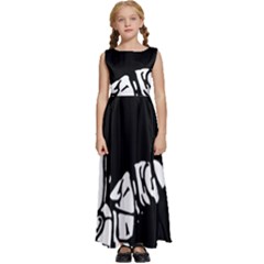 Mrn Kids  Satin Sleeveless Maxi Dress by MRNStudios