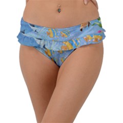 Great Barrier Reef  Frill Bikini Bottom by PollyParadiseBoutique7