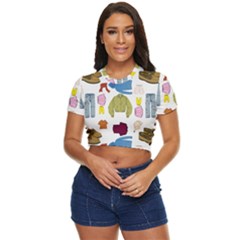 Clothes Amazing Fifa Photography Side Button Cropped Tee by Ravend