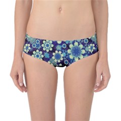 Retro Chic  Classic Bikini Bottoms by PollyParadiseBoutique7