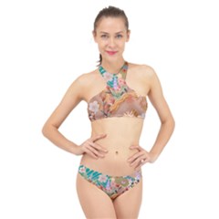 Beauty For Ashes  High Neck Bikini Set by PollyParadiseBoutique7