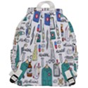 Medical Biology Detail Medicine Psychedelic Science Abstract Abstraction Chemistry Genetics Art Patt Top Flap Backpack View3