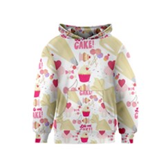 Desserts Pastries Baking Wallpaper Kids  Pullover Hoodie by Ravend