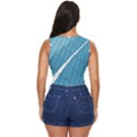 Design texture Women s Sleeveless Wrap Top View4