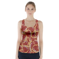 Cookies With Strawberry Jam Motif Pattern Racer Back Sports Top by dflcprintsclothing