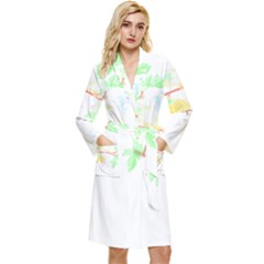 Bird Lover T- Shirtbird T- Shirt (23) Long Sleeve Velour Robe by maxcute