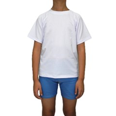 Elephant Design T- Shirtelephant T- Shirt Kids  Short Sleeve Swimwear by maxcute
