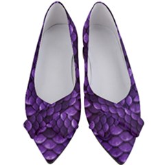Purple Scales! Women s Bow Heels by fructosebat