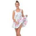 Flowers T- Shirt Batik Flower  Pattern T- Shirt Inside Out Casual Dress View1