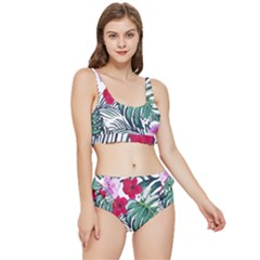 Hawaii T- Shirt Hawaii Antler Garden T- Shirt Frilly Bikini Set by maxcute