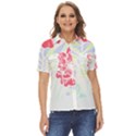 Hawaii T- Shirt Hawaii Forest Trend T- Shirt Women s Short Sleeve Double Pocket Shirt View1