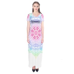 Knitting T- Shirt Knitting Yarn Craft Designs - Hand Knit Handcraft Knitters T- Shirt Short Sleeve Maxi Dress by maxcute