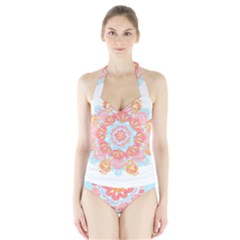 Mandala T- Shirt Euphoria T- Shirt Halter Swimsuit by maxcute