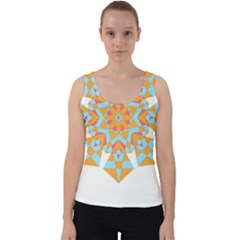 Mandala T- Shirt Mandala Velvet Tank Top by maxcute