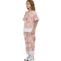 Pattern T- Shirt Autumn Peach Art Nouveau Pattern T- Shirt Kids  Tee and Pants Sports Set View2