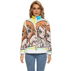 Nami Lovers Money Women s Puffer Bubble Jacket Coat by designmarketalsprey31