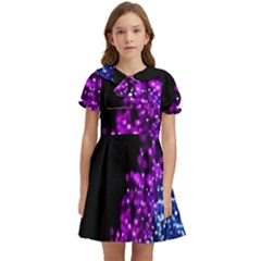 Sparkle Kids  Bow Tie Puff Sleeve Dress by Sparkle
