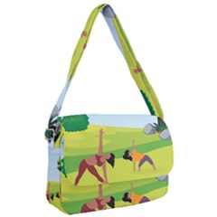 Large Courier Bag by SymmekaDesign