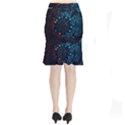 Big Data Abstract Abstract Background Short Mermaid Skirt View2