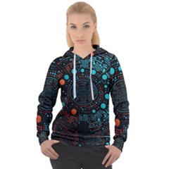 Big Data Abstract Abstract Background Women s Overhead Hoodie by Pakemis