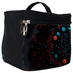 Big Data Abstract Abstract Background Make Up Travel Bag (big) by Pakemis