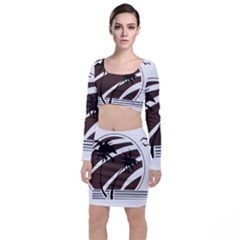 Palm Tree Design-01 (1) Top And Skirt Sets by thenyshirt
