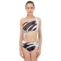 Palm Tree Design-01 (1) Spliced Up Two Piece Swimsuit View1