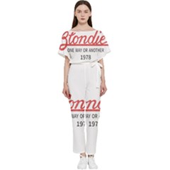 Blondie One Way Or Another 1978-01 Batwing Lightweight Chiffon Jumpsuit by thenyshirt