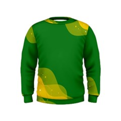 Background Pattern Texture Design Kids  Sweatshirt by Ravend