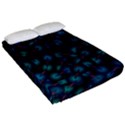 Background Abstract Textile Design Fitted Sheet (Queen Size) View2