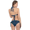Background Abstract Textile Design Tie It Up Bikini Set View2