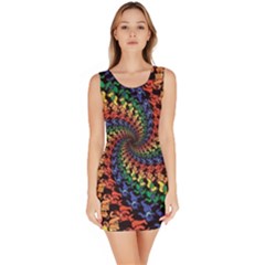 Deadhead Bears Band  Colorsdead Head Grateful Dead Pattern Bodycon Dress by Sapixe