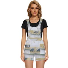 Technics Design Element Set Pattern Graphic Symbol Short Overalls by danenraven