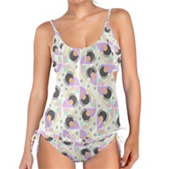 Pattern Pastel Drawing Art Tankini Set by Uceng