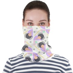 Pattern Pastel Drawing Art Face Seamless Bandana (adult) by Uceng