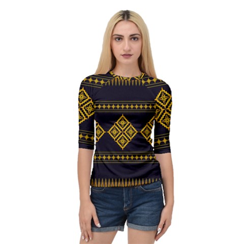Abstract Antique Architecture Art Artistic Artwork Quarter Sleeve Raglan Tee by Ravend