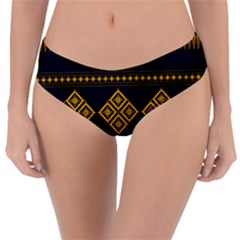 Abstract Antique Architecture Art Artistic Artwork Reversible Classic Bikini Bottoms by Ravend