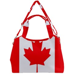 Canada Flag Canadian Flag View Double Compartment Shoulder Bag by Ravend