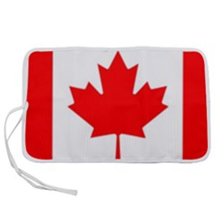Canada Flag Canadian Flag View Pen Storage Case (m) by Ravend