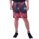 Fractal Spiral Vortex Pattern Art Digital Men s Pocket Shorts View1