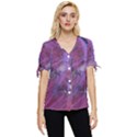 Fractal Math Abstract Abstract Art Digital Arts Bow Sleeve Button Up Top View1