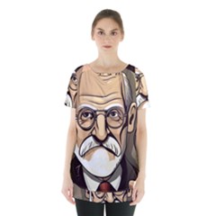 Ai Generated Psychotherapist Psychology Therapy Skirt Hem Sports Top by danenraven