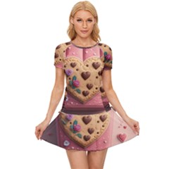 Cookies Valentine Heart Holiday Gift Love Women s Sports Wear Set by danenraven