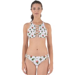 Poppies Red Poppies Red Flowers Perfectly Cut Out Bikini Set by Ravend