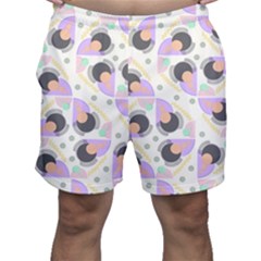 Pattern Pastel Drawing Art Men s Shorts by Ravend