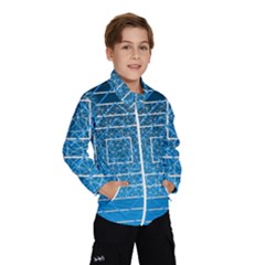Network Social Abstract Kids  Windbreaker by Ravend