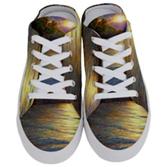 Sunset At The Surf Half Slippers by GardenOfOphir